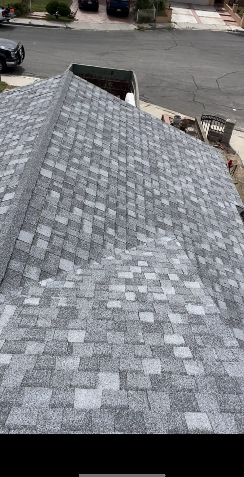 Completed architectural composition shingle roof by NRG Roofing